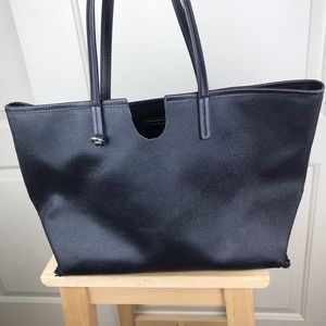 Tory Burch black Cut our Tote